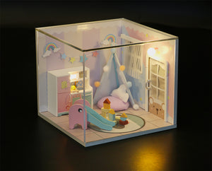 DIY Miniature Home Kit - Playroom - Educational Toy