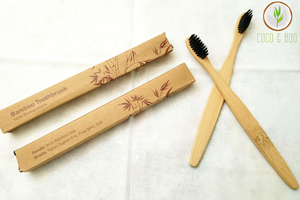 5-Piece Bamboo Toothbrush Set