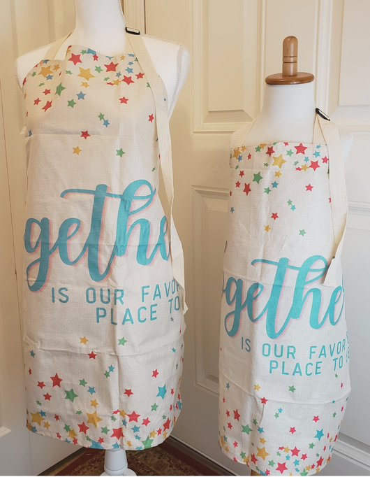 Matching Family Aprons - Together is Our Favorite Place to Be