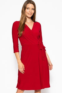 Midi 3/4 Sleeves Dress