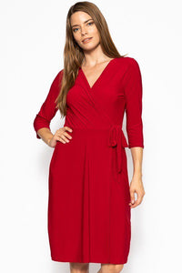 Midi 3/4 Sleeves Dress