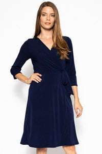 Midi 3/4 Sleeves Dress