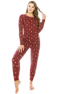 Flannel Pajama 2-Piece Set