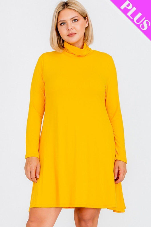 Plus Size Flare Dress