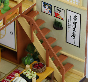 DIY Miniature Dollhouse Kit - Japanese Home - Educational Toy