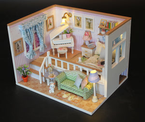 DIY Miniature Dollhouse Kit - Home Sweet Home - Educational Toy