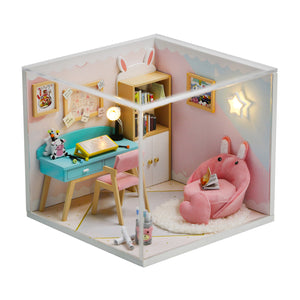 DIY Miniature Home Kit - Study Room - Educational Toy