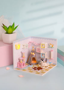 DIY Miniature Home Kit - Pet's Room - Educational Toy