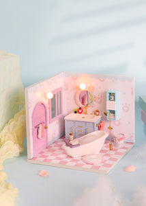 DIY Miniature Home Kit - Bathroom - Educational Toy