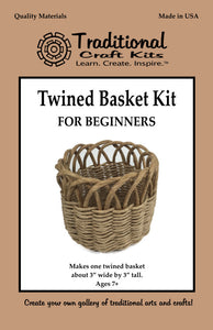 Twined Basket Kit for Beginners