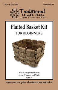 Plaited Basket Kit for Beginners