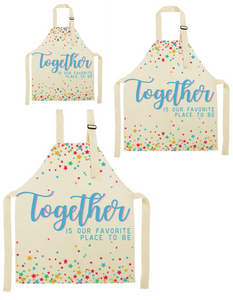 Matching Family Aprons - Together is Our Favorite Place to Be