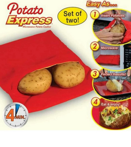 Microwave-safe Potato Bag